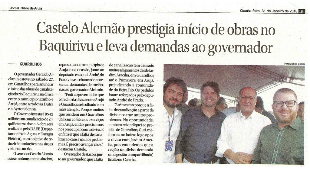 Castelo Alemão apresenta demandas da região da Divisa ao governador
