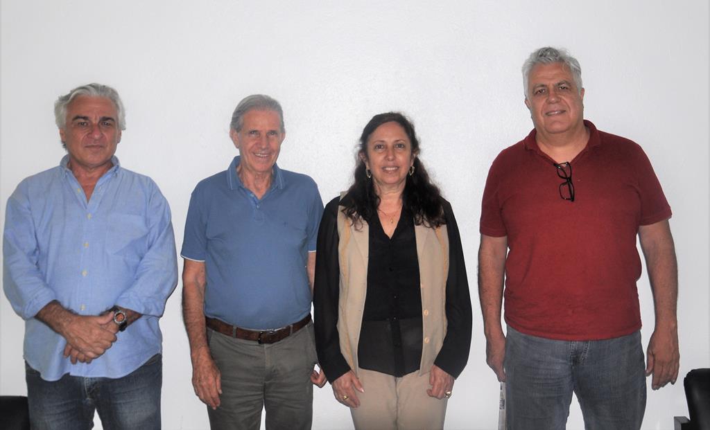 Acompanhados de Ana Poli, engenheiros visitam Câmara