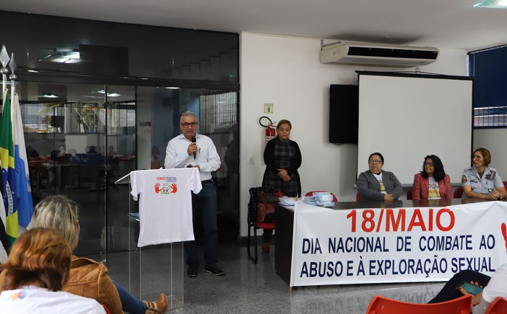 Reynaldinho participa de abertura de evento sobre combate ao abuso sexual