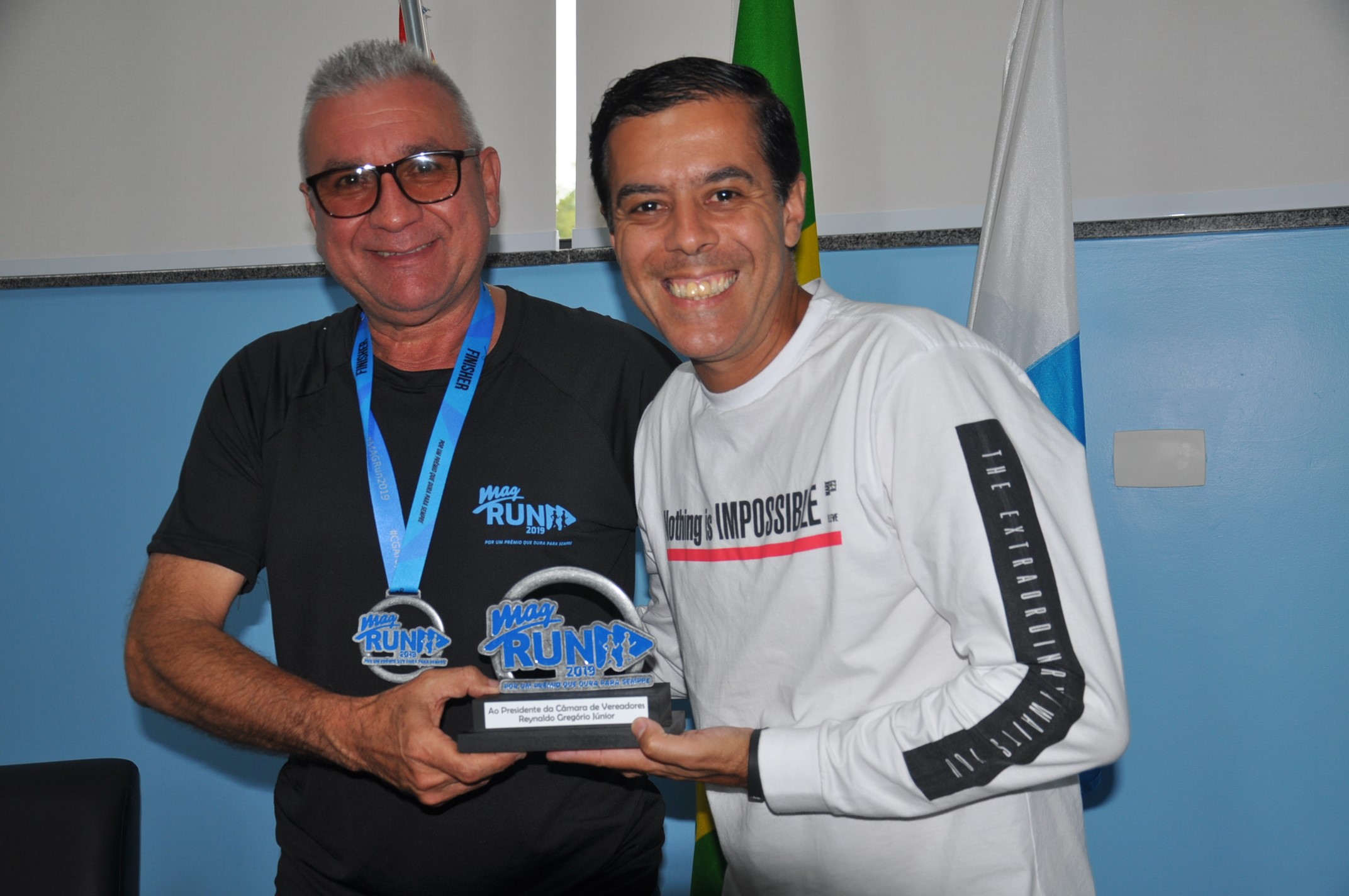Reynaldinho recebe visita do Pastor Nestor da Comunidade da Graça