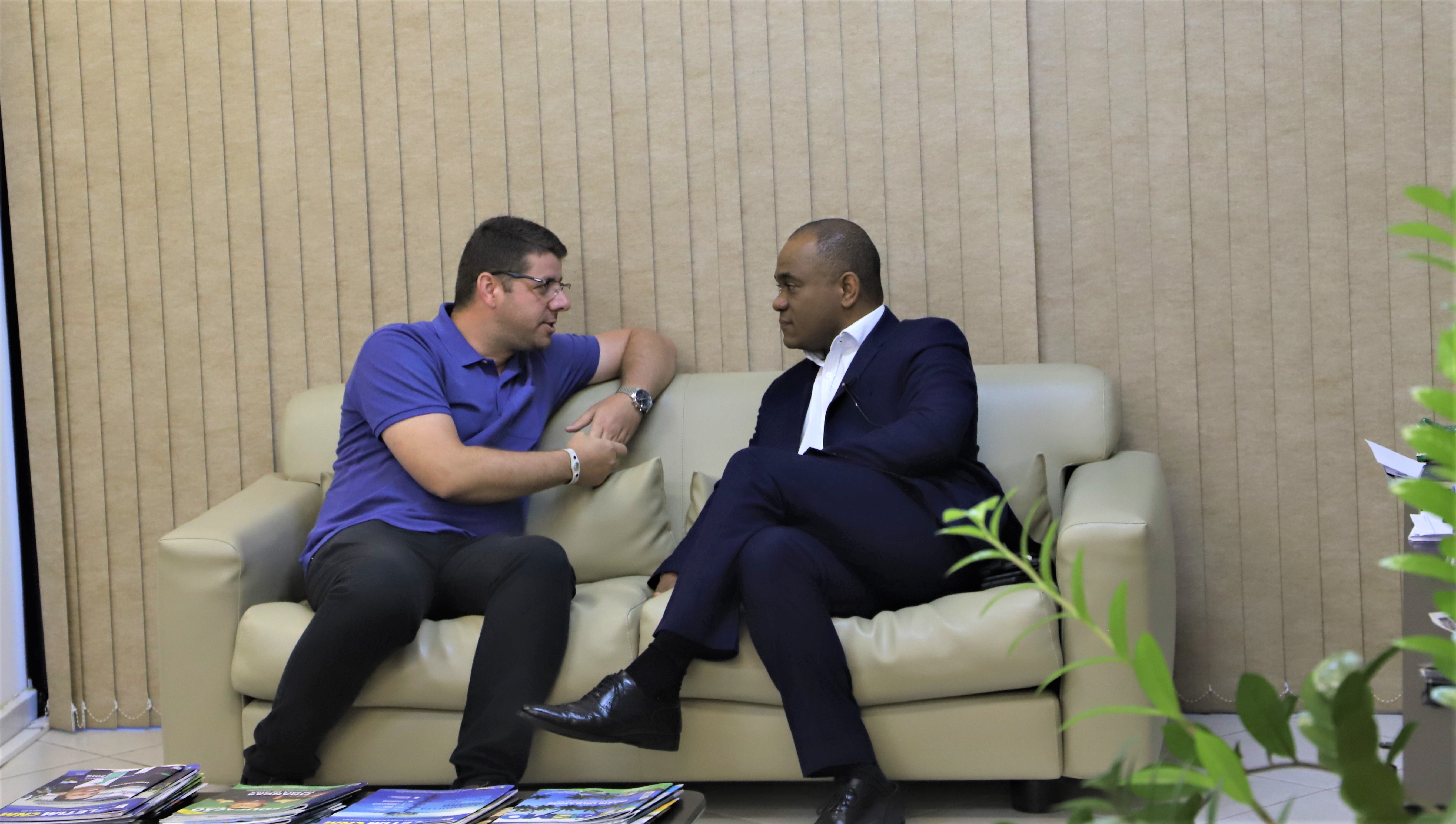 Em visita à Câmara de Jacareí, Gabriel reforça necessidade de interação entre Legislativos