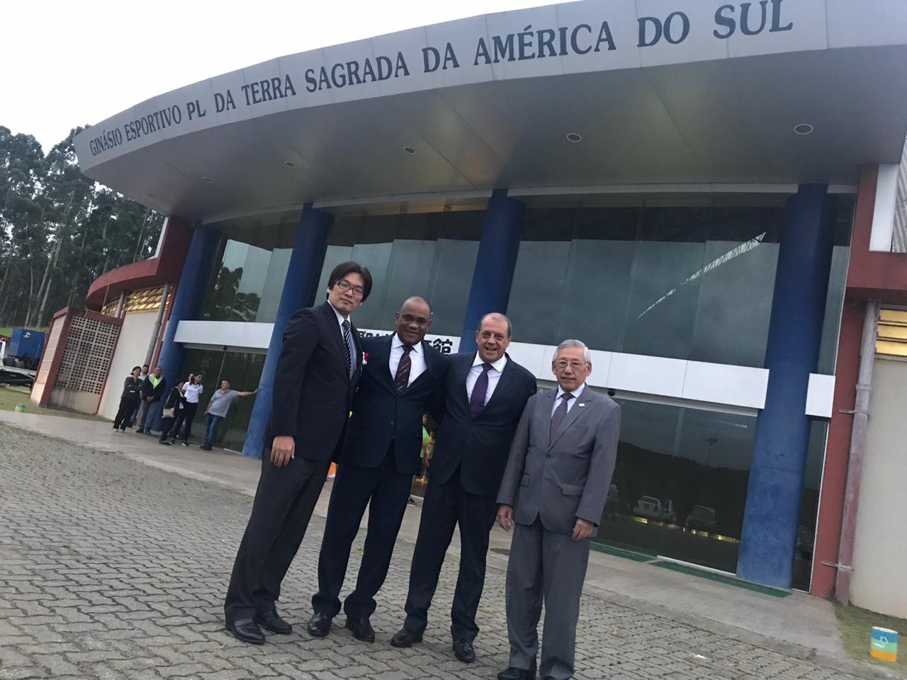 Gabriel dos Santos representa Legislativo em encontro com Ministro das Relações Exteriores do Japão