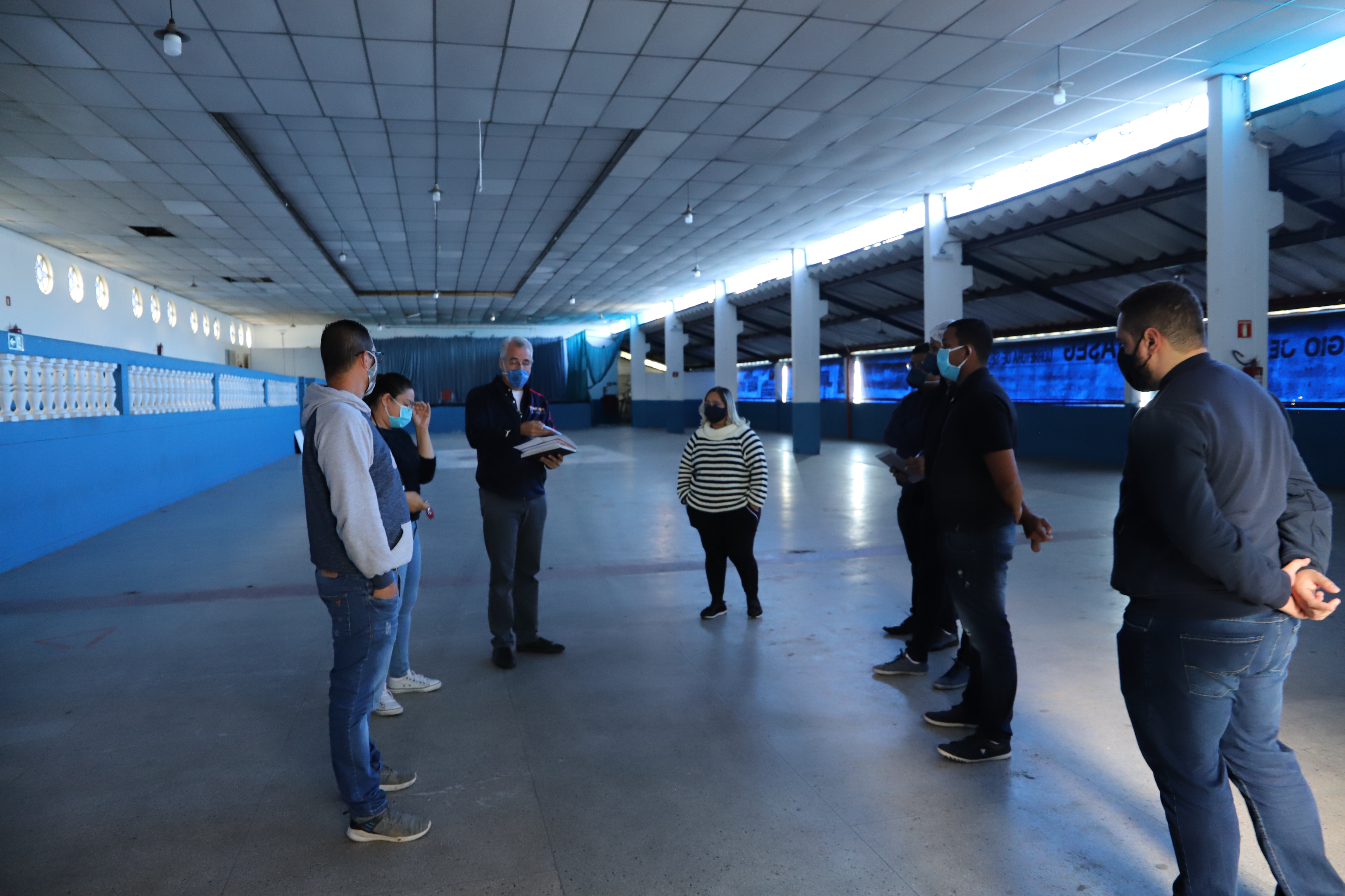 Saúde sinaliza positivamente para instalação de Centro de Triagem no Clube União