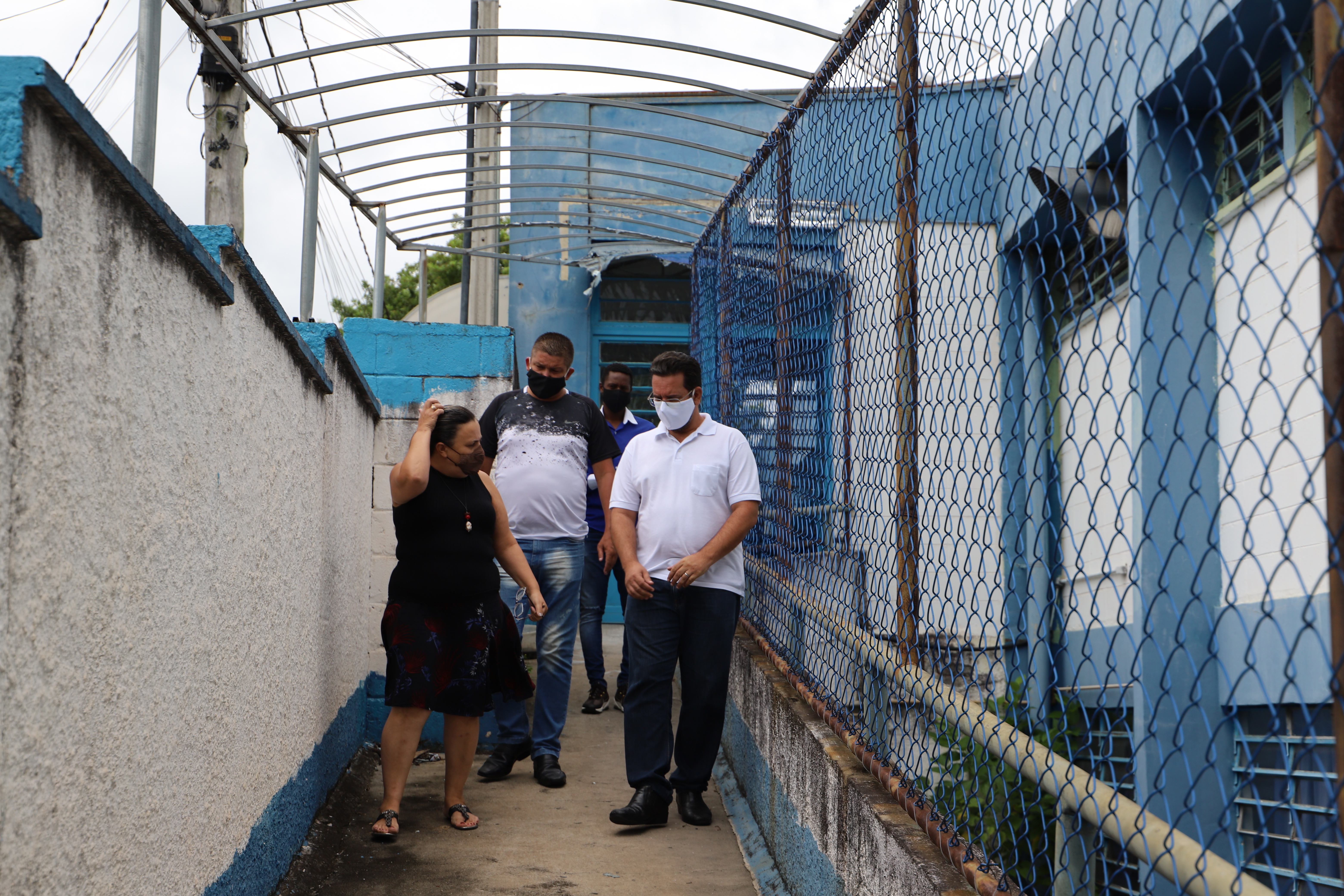 Vistoria Escolas: vereadores foram à Dalila Franco para verificar situação